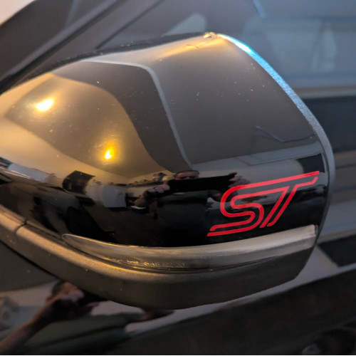 Sticker | Explorer ST | Side Mirror | ST Logo Sticker | Explorer ST | Side Mirror | ST Logo