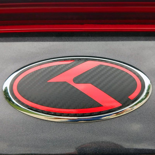 Sticker | Kia Stinger Emblem Overlays | GT | E | Stinger | Stinger GT