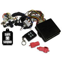 Safe-n-Sound Battery Disconnect | Remote Mount | Hidden Toggle | Key Fob | Four Function 
