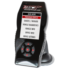 SCT Power Flash X4 OBD2 Handheld Tuner (1996 & Newer Ford, GM, Mopar)