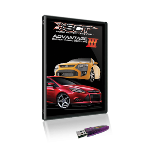 SCT Advantage III Pro Racer Package Custom Tuning Software Ford