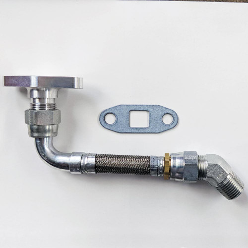  Fuel Injector Return Pipe Stainless Steel Oil Return